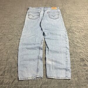 Vintage Y2K Levis 550 Light Washed Denim Baggy Jeans